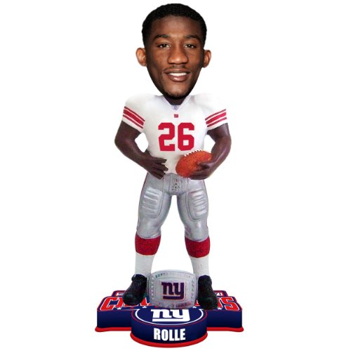 FOCO NFL New York Giants Super Bowl XLVI Champions Ring Bobble, A. Rolle