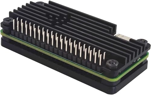 REES52 Raspberry Pi Zero 2 W Aluminum Case CNC Armored Shell with Heatsink GPIO Header Passive Cooling Case for Pi Zero 2 W - Image 7