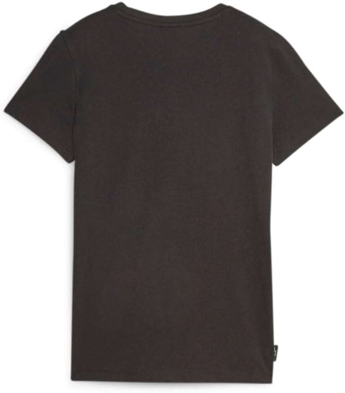 PUMA Womens Sportswear Worldwide Graphic Crew Neck Short Sleeve Casual Tops Casual - Black - Size XL