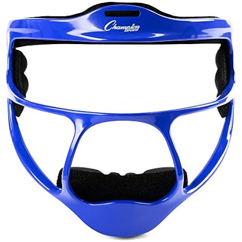 Champion Sports Magnesium Softball Face Mask - Lightweight Masks - Durable Head Guards - Premium Sports Accessories for Indoors and Outdoors