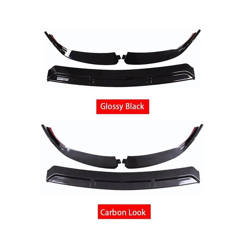 Voiture Becquets Avant Pare-Chocs LèVre Pour Mercedes Benz E Class W213 E200 250 300 400 500 Sport E43 AMG Sedan 2017-2019, Segmenté Séparateur Diffuseur Extérieur Tuning Accessoire