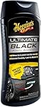 Meguiar's G15812EU Ultimate Black Plastic Restorer Trim Restorer 355ml, Packaging May Vary