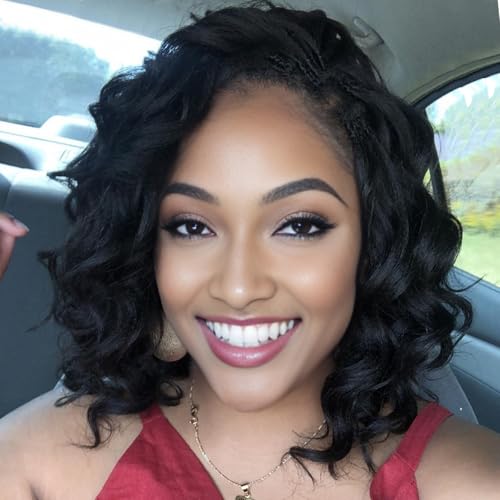 Leeven 8 Inch Pre Looped Ocean Wave Crochet Braids...