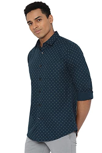 Image of Allen Solly Men's Solid Regular Fit Shirt