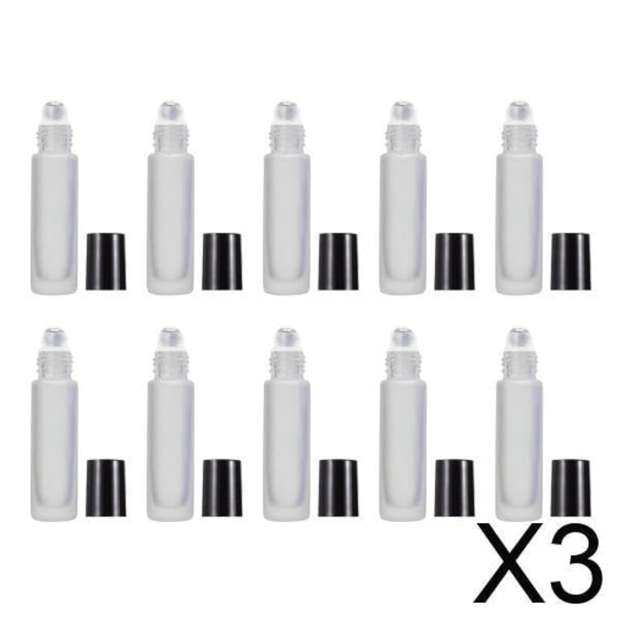 Roll On Bottle 10ml, Thin Roller Small Vial