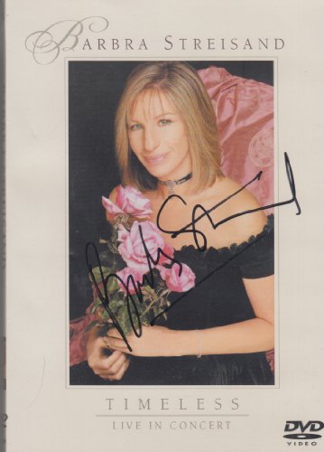 BARBRA STREISAND "Timeless" signed DVD