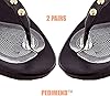 Pedimend Flip Flop Toe Thong Protectors Pads - 2 Pairs | Prevent Slipping Injury | Gel Toe Posts Cushion for Sandals | Insoles for Toe Post Sandals | Unisex #1