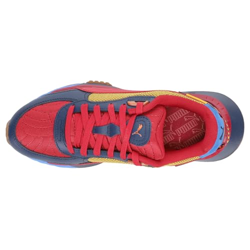 PUMA Kids Boys Wild Rider Gf Lace Up - Sneakers Shoes Casual - Blue, Red - Size 4.5 M4