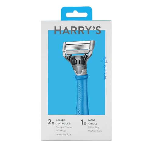 Harry's Original Razors for Men - Razor Handle and 2 Razor Blade Cartridges - image 1