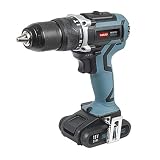 Potencia: 18 V. 
rpm: 0-450/0-1.600.
ipm: 0-7.200/0-25.600.
Batería litio: 2x2 Ah.
Par apriete: 40 Nm.
Taladro máx. acero: 10 mm.
Taladro máx. madera: 35 mm.
Taladro máx. hormigón: 13 mm.
Peso: 1,35 kg.