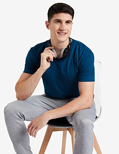 Image of Jockey Men Regular Fit V Neck Half Sleeved T-Shirt (Pack of 2)