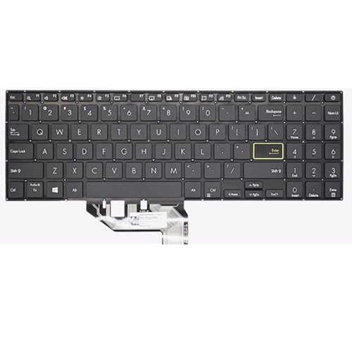 Clavier ASUS VivoBook X513EQ X513EP noir US pour le travail mobile
