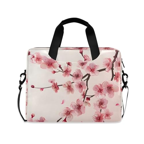 Funda para laptop ALAZA Cherry Blossom rosa 13-15.6 pulg