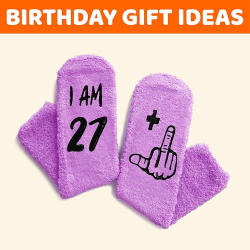 Image of HAPPYPOP Birthday Gift Ideas for Women - Socks for 20-30 Year Olds Women