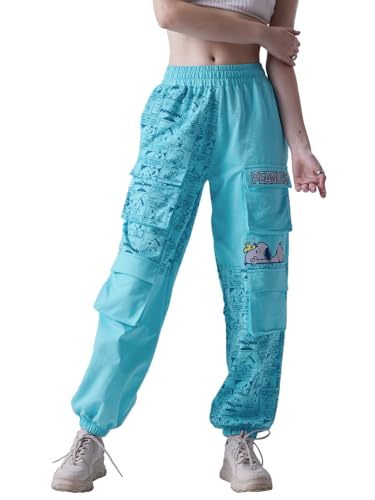 The Souled Store Peanuts: Comics Women Easy Joggers The Souled Store Peanuts: Comics Women Easy Joggers