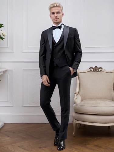 Suits for Men Slim Fit Mens Tuxedo Classic Fit 2 Piece Suits for Business Wedding Party Prom2