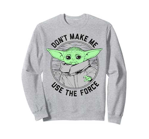 Sweatshirt Star Wars The Mandalorian Grogu pour fan de la saga