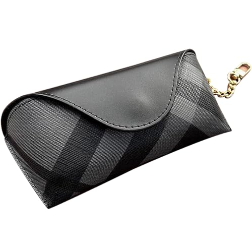 Image of kytasryl Soft Leather Sunglasses Bag,Travel Sunglass Holder Eyeglass Case Portable Slim Sunglasses Pouch