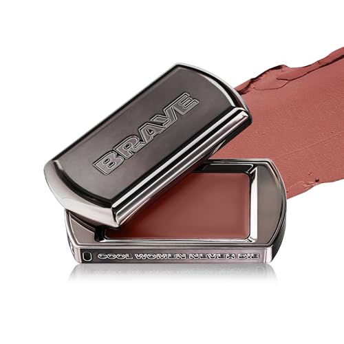 BRAYE LIPSLEEK BLUR | Blush for Cheeks & Lips, Korean Makeup Blush, Cool Lip and Cheek Balm, Vegan Cream, Lightweight w/Blendable & Buildable Makeup, Natural Look 06 LOFTY 0.08oz
