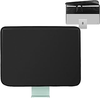 Monitor Dust Cover Compatible with Apple iMac 27'' Dust Monitor Case Screen Display Protector Guard for iMac 21.5'' Monitor Screen Display Monitor Protector Sleeve for 24'' (24inch, Black)