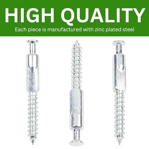 Spare Hardware Parts Ersatzteile, für Bettgestell, Radschloss mit Befestigungsschraube (IKEA Teilenummer 123491) Silber