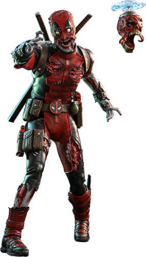 Hot Toys - 1:6 Zombie Deadpool, Rojo