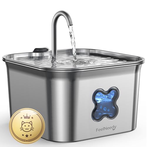 Image of Cat Water Fountain - 95oz /2.8L Faucet-Style Pet Drinking Fountain for Cats