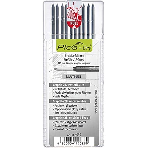 Pica Dry Graphite Refill, 4030, 10 Pack Cover