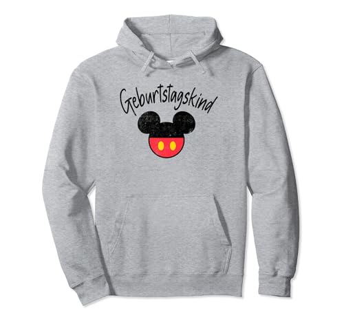 Sweat à capuche Mickey Mouse vêtement coton pour fête anniversaire