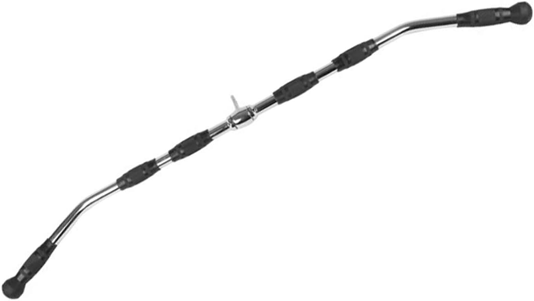 LAT Pull Down Bar, LAT Bar Cable Machine Attachment, Pulldown Bar for Gym, Tricep Press Down Cable Attachment, LAT Pulldown Accessories, Weight Machine Accessories, LAT Pulldown Attachment Equipment