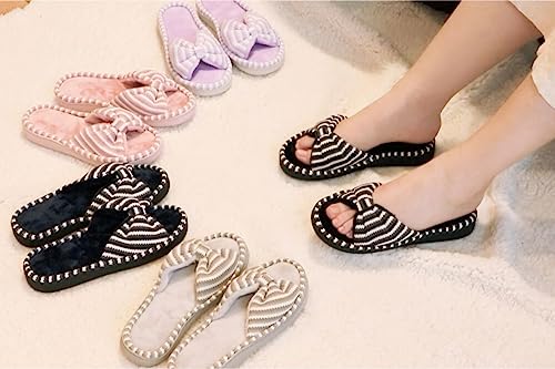 Women Summer Slippers Open Toe Slippers Memory Foam Anti-slip House Shoes Indoor Outdoor Christmas Gifts2