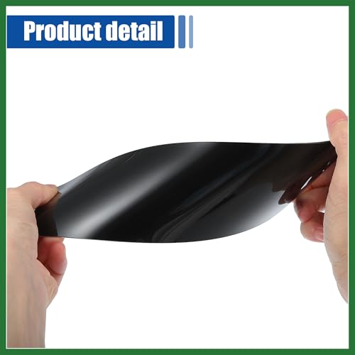 Pegatinas para puerta de coche Lancer Sedan 2008-2017 negro brillante de larga duración 4