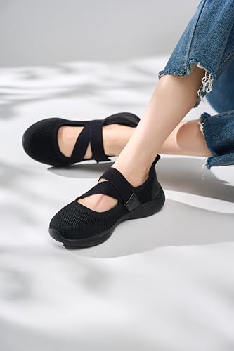 Womens Walking Shoes Diabetic Shoes Adjustable Casual Orthopedic Sneakers2