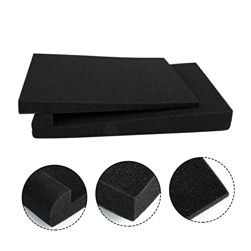 2pcs Almohadillas de Aislamiento Acústico Alta Densidad Espuma para Altavoces para Atenuar Ruido y Vibraciones miniatura 3
