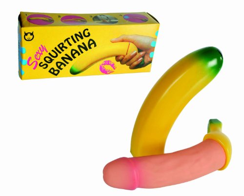 Kenzies Gifts Novelty Fun Plastic Sexy Squirting Willy Banana- Ideal Gift For Hens & Stags