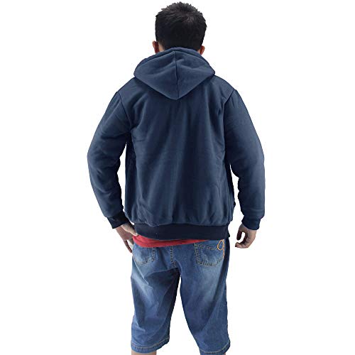 Facitisu Boys Fleece Hoodies Youth Sherpa Lined Full Zip Hooded Jacket Child Athletic Winter Warm Sweatshirts4