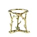 3.5" Tree Branches Gold Tone Metal Ostrich Egg or Large Sphere Holder Display Stand