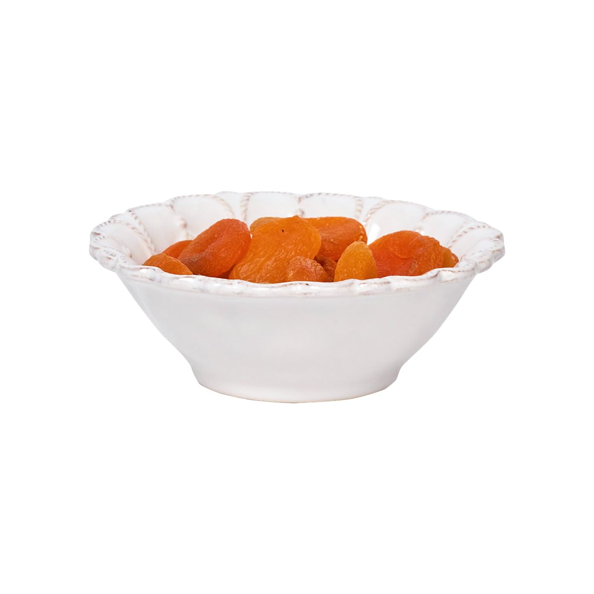Juliska Jardins du Monde Cereal/Ice Cream Bowl - Whitewash