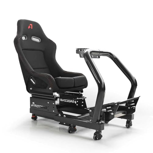 Image of azracing SF Retractable Modular Racing Simulator Cockpit with Standard Seat
