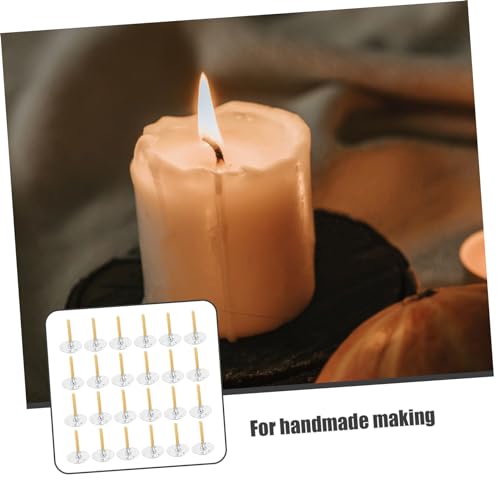 Mechas para velas Holibanna 1.18 in metal 100 pcs miniatura 6