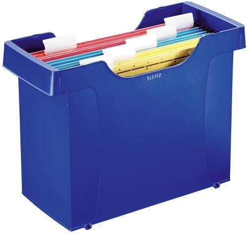 Hängemappenbox Mini Aktei blau