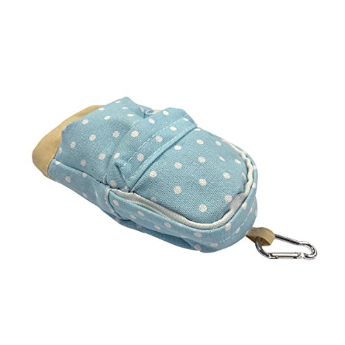Image of Wrapables Mini Backpack Pencil Case Pouch, Blue