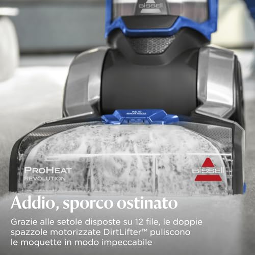 Bissell Proheat Revolution, Pulitore Verticale, Tre Modalità Di Pulizia, Pulitore Per Moquette E Tappezzeria, Con Cavo, Per Moquette, Scale, Tappezzeria, 18582 - 4