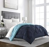 Sleep Restoration All Seasons Queen/Full Size Comforter - Reversible -  Cooling, Lightweight Summer 