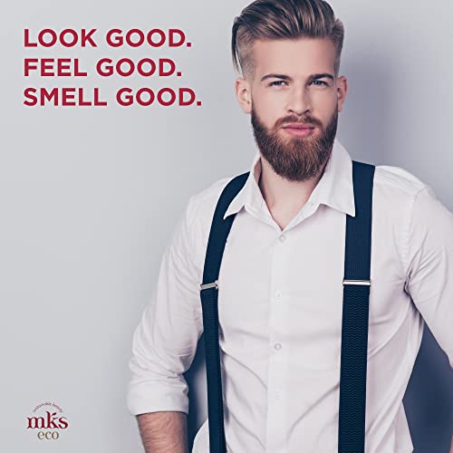 MKS eco for Men Imperial Beard Oil, Sandalwood Scent - 2 fl oz - Calms & Controls Facial Hair, Adds Shine, Moisturizes Skin - With Hemp Seed Oil & Argan Oil - Vegan, Cruelty Free - Image 6