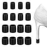 LXUEJIE 8 Pairs Heel Caps for High Heels, Anti-Slip High Heel Protectors Silicone Highs Heels Protectors Replacement Tips Covers Noise Reducing Heelss Stoppers for Walking on Grass Uneven Road(4 Size)