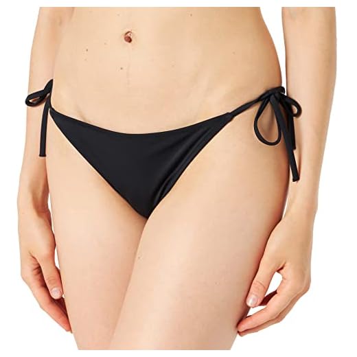 Calvin Klein Dam Cheeky String Side slips bikini bikini byxor, Svart (Pvh Black 094), S
