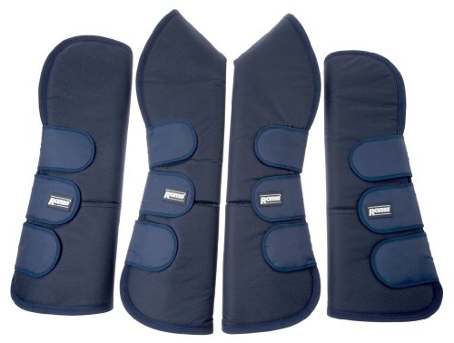 Roma Deluxe Shipping Boots Horse Navy