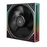 Thermalright TL-M12 120 mm CPUコンピュータファン、PWMインテリジェント温度制御、ARGB無限額縁設計、1500 RPM回転速度、シャーシ放熱ファン静音-黒、PWM/ARGB直列接続をサポート