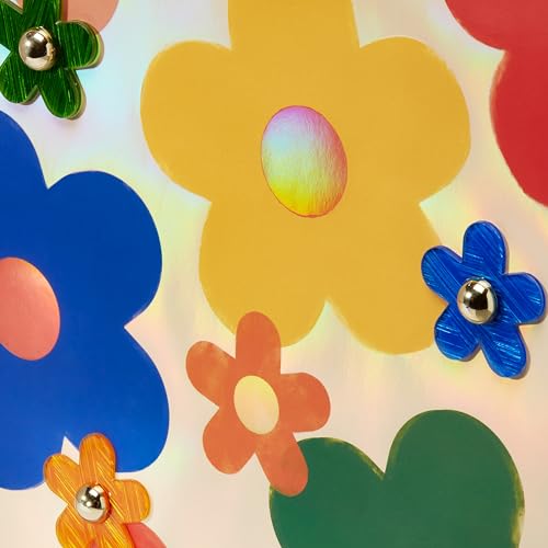 Image of Papyrus 11 inch Medium Gift Bag (Multicolored Daisies) for Birthdays, Bridal Showers, Anniversaries and All Occasions (1 Bag)